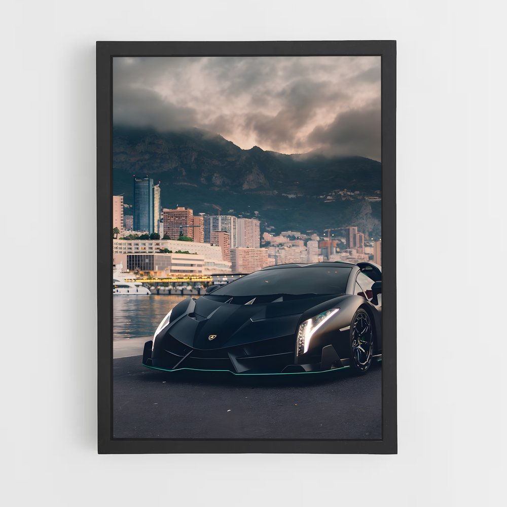 Poster Veneno Vision – affiche Lamborghini (vue 2)